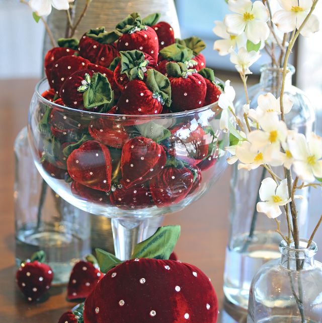 Silk Velvet Strawberries