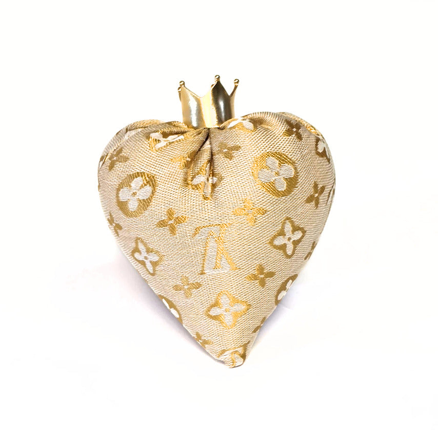 The Crowned Heart: Gilded Crystal