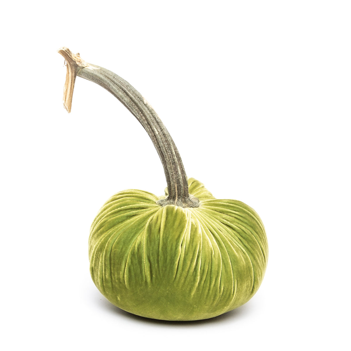 Chartreuse Silk Velvet Pumpkin