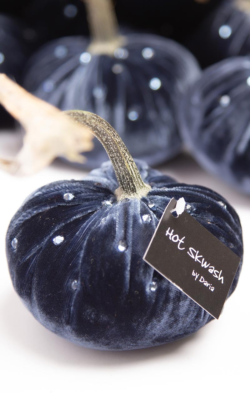 Hot Skwash Silk Velvet Pumpkins
