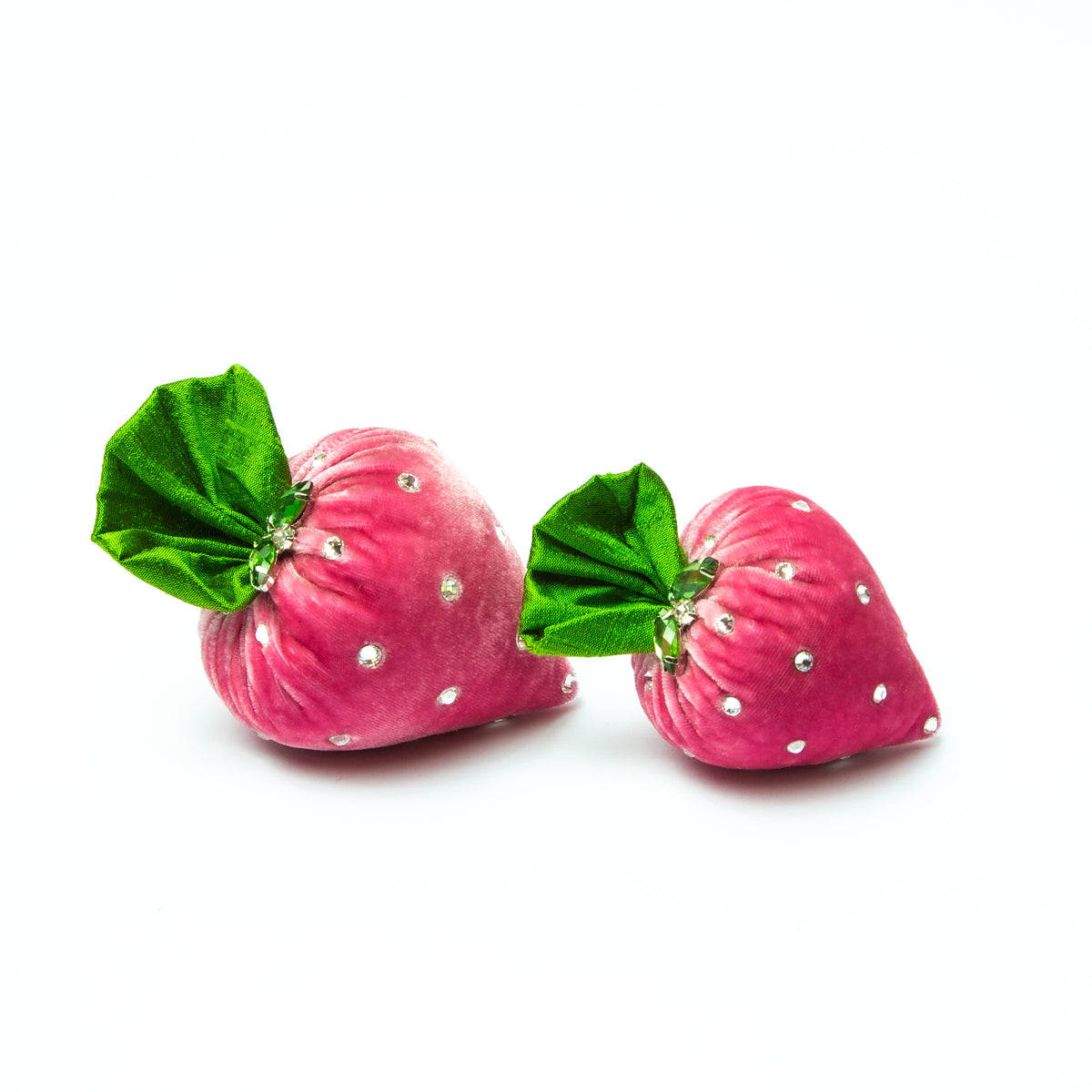 PInk Silk Velvet Strawberry