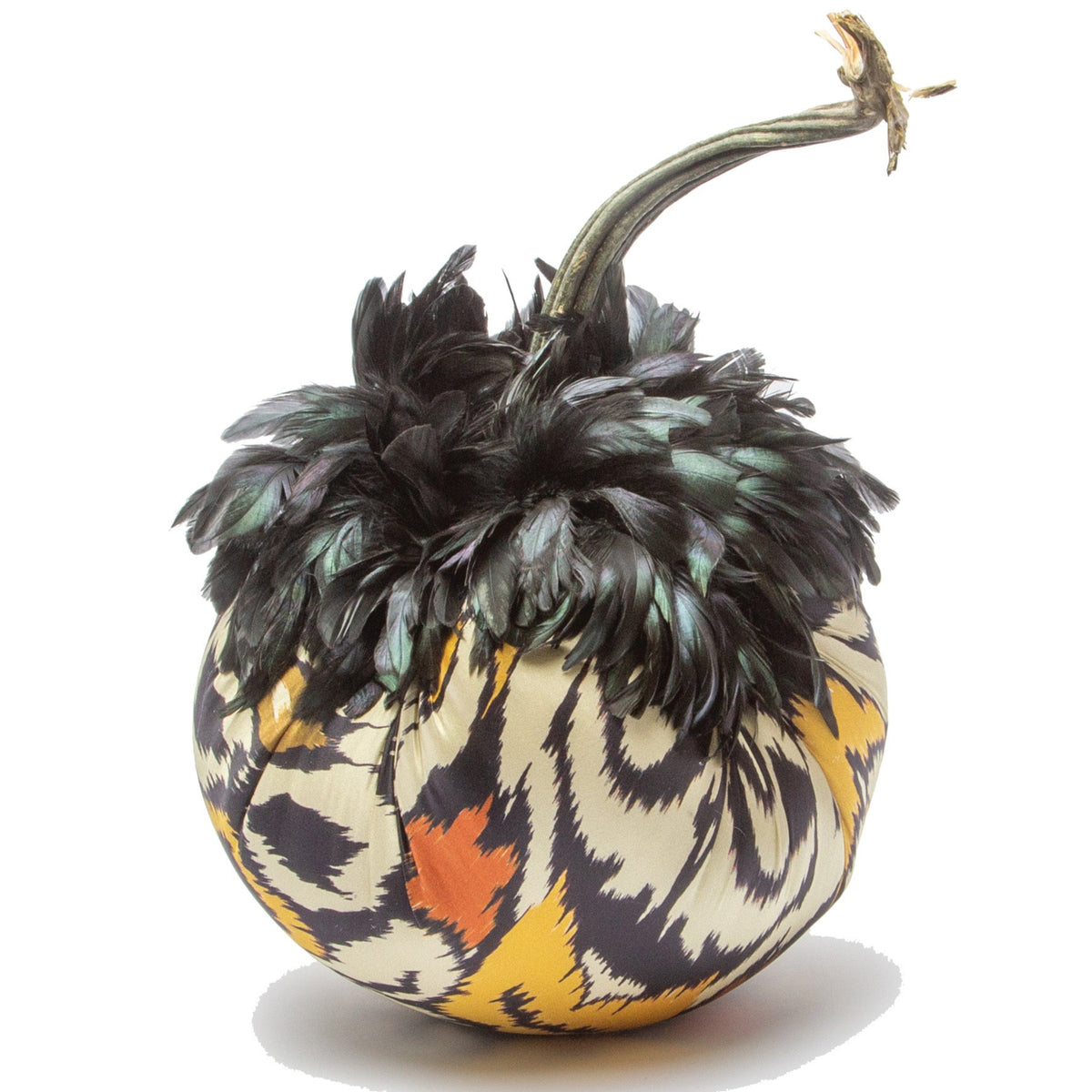 Silk Ikat w/Feather