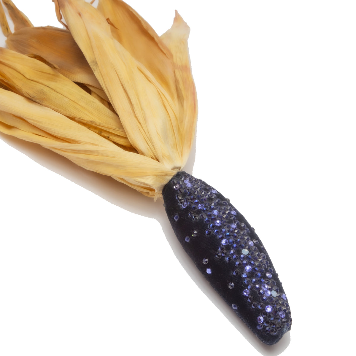 NEW Silk Velvet Corn -Sapphire w/natural husk
