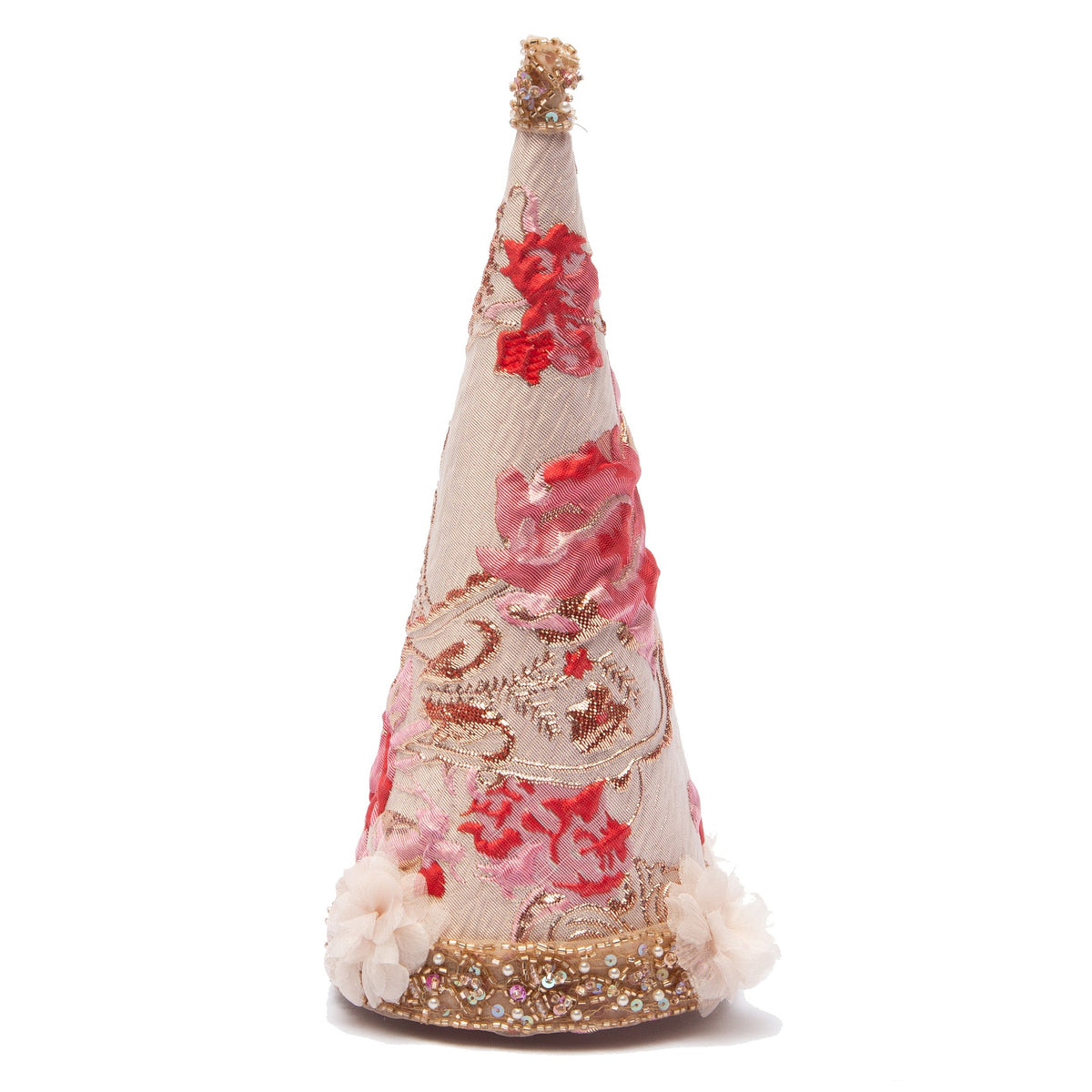 OOAK 10" Pink Brocade Tree