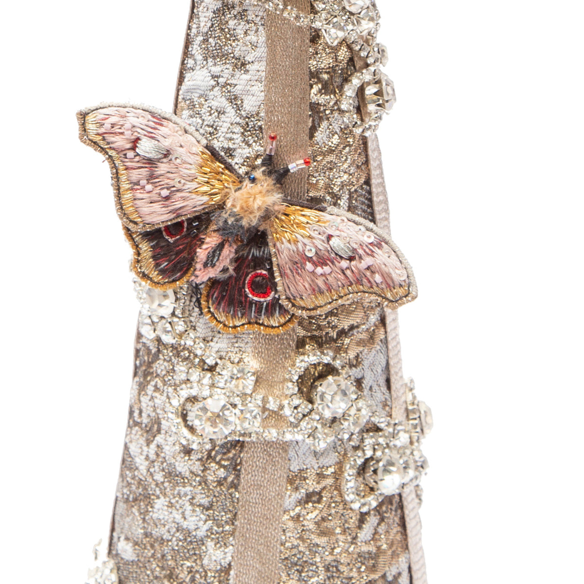 OOAK 18." Champagne Metallic Tree