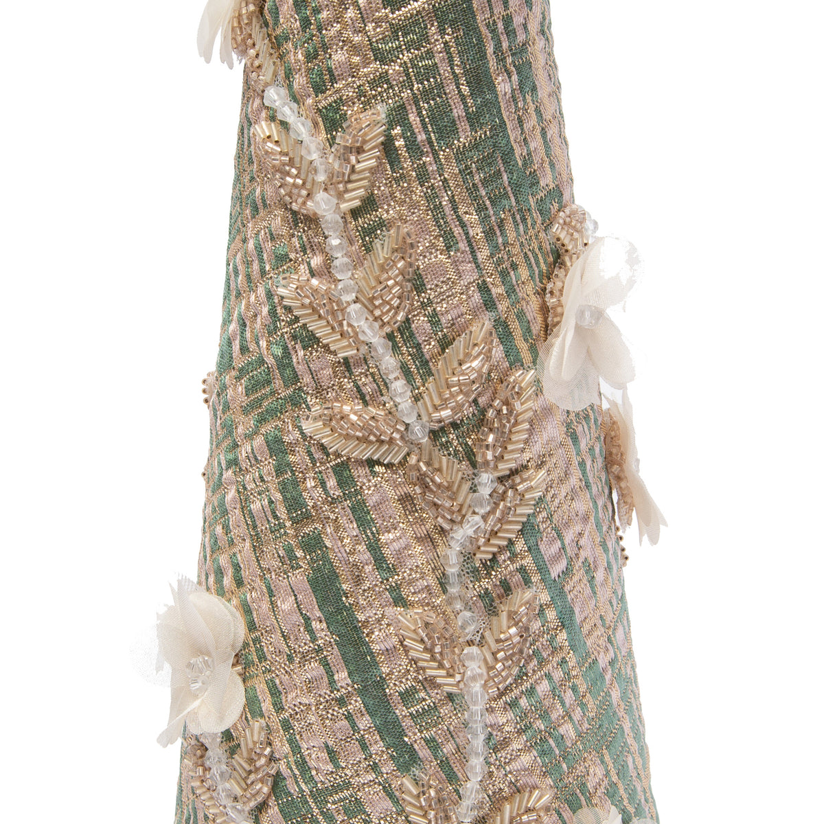 OOAK 18.5" Mint/Champagne Tree