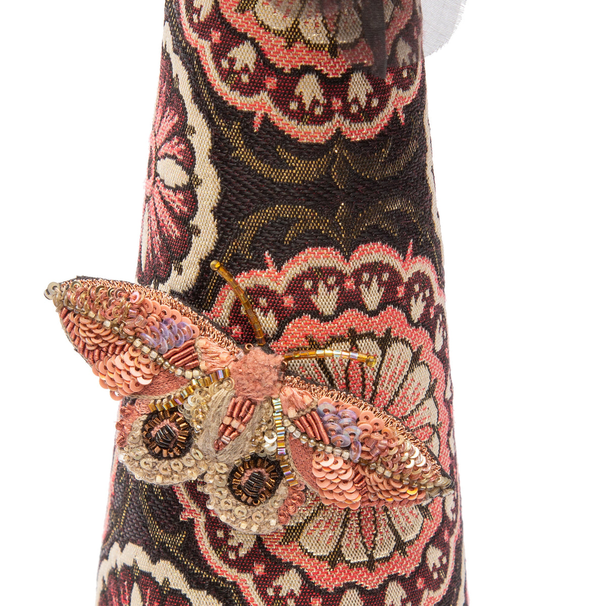 OOAK 20" Black Abstract Floral Tree