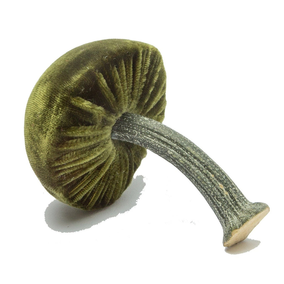 Mini Silk Velvet Moss Mushroom