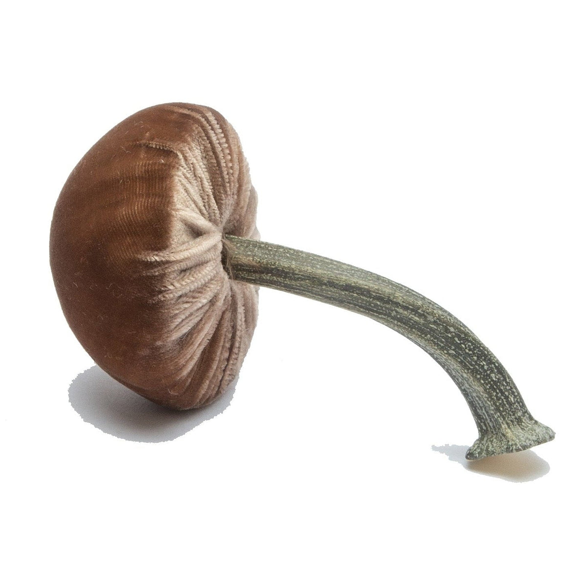 Mini Silk Velvet Mocha Mushroom