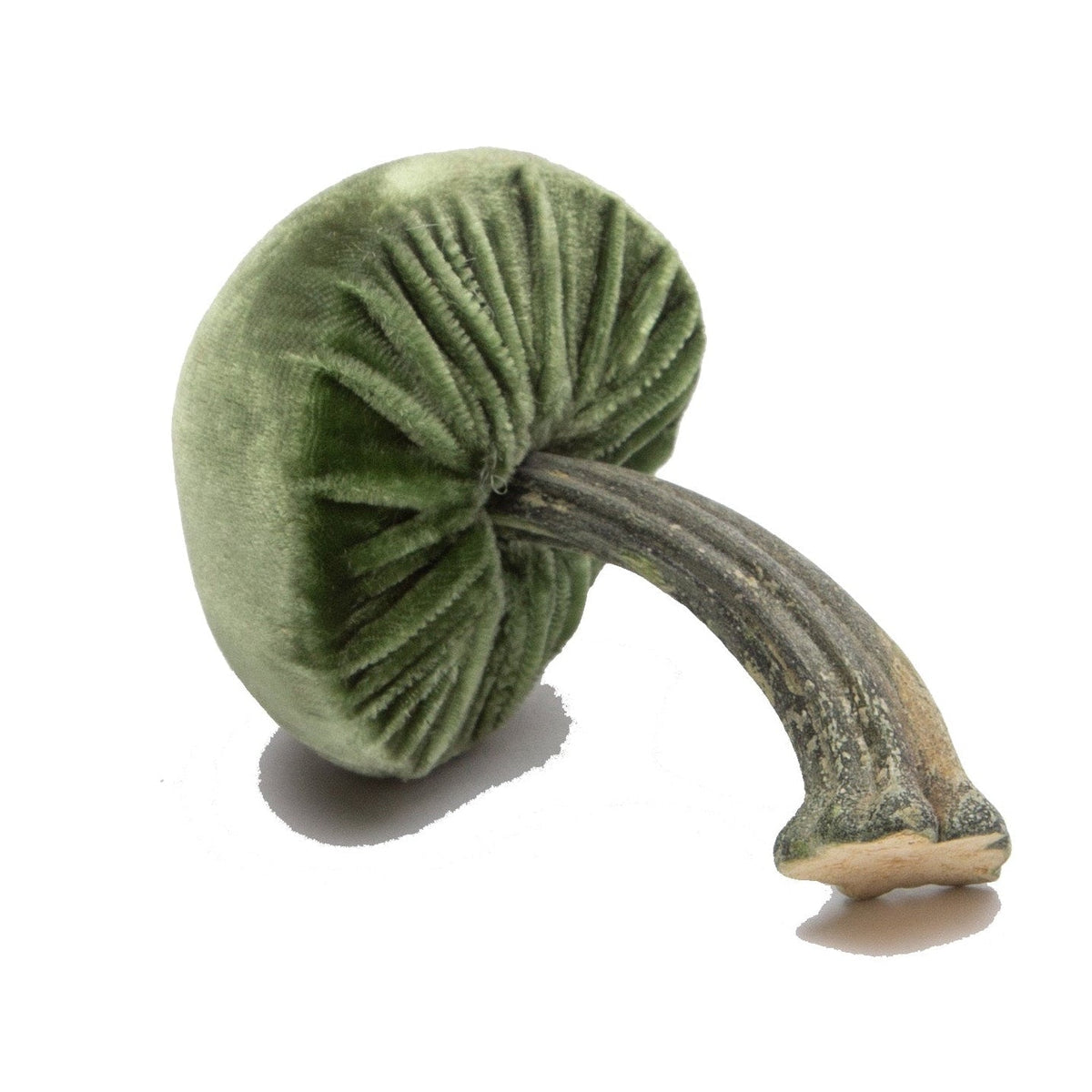 Mini Silk Velvet Sage Mushroom
