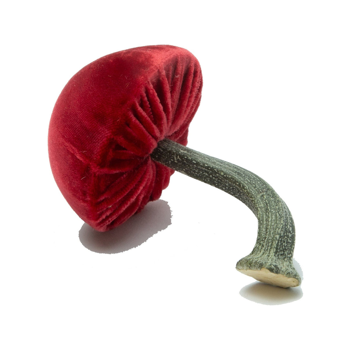 Mini Silk Velvet Poppy Mushroom