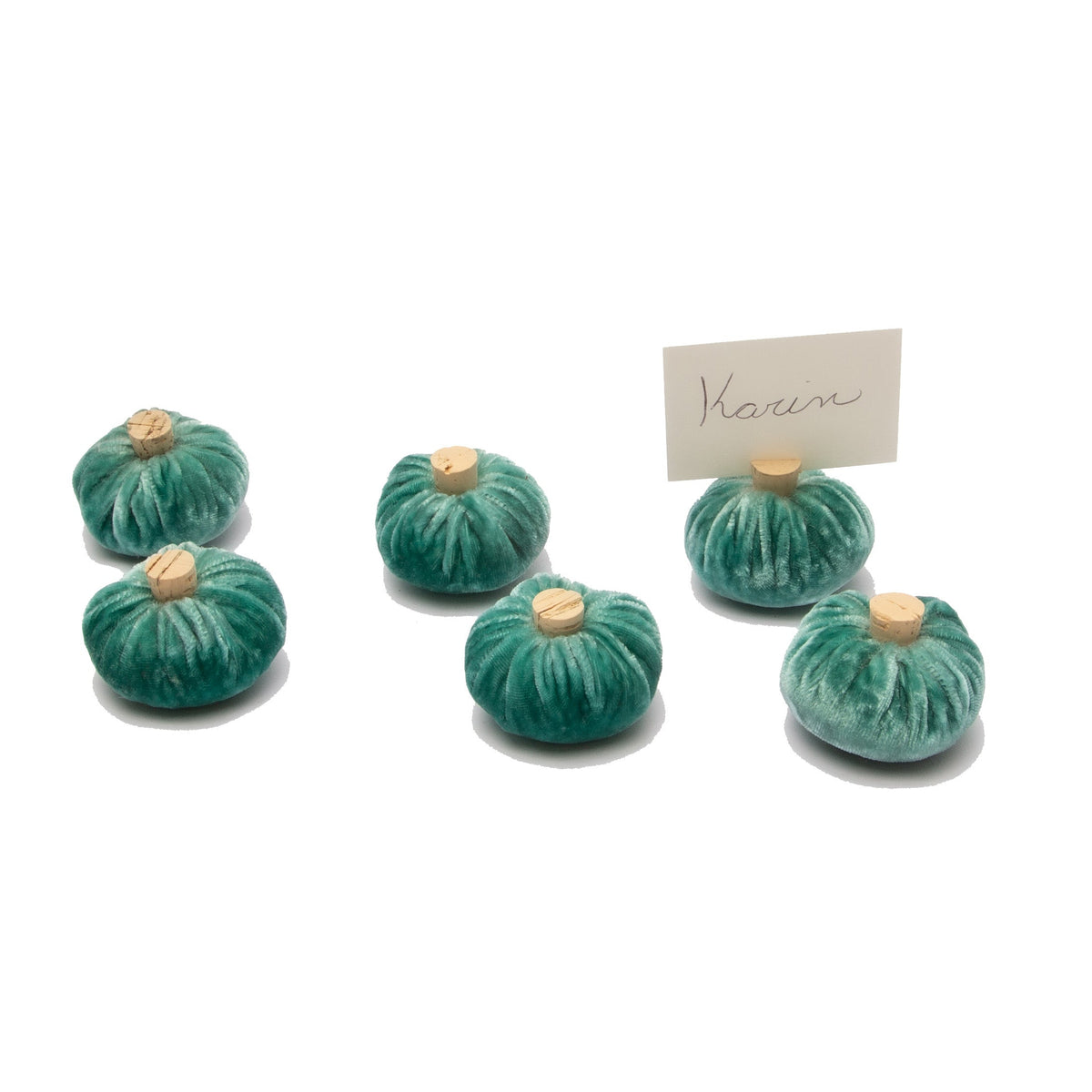 Mermaid Pumpkin Place Card Holders