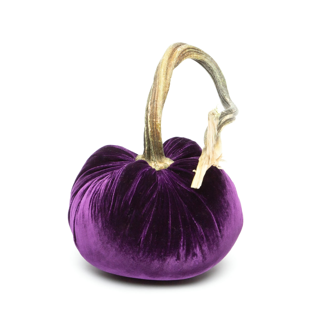 Violet Silk Velvet Pumpkin