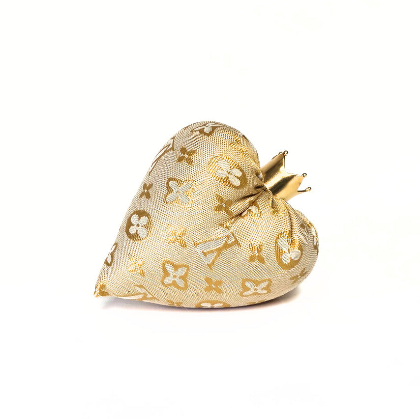 The Crowned Heart: Gilded Crystal