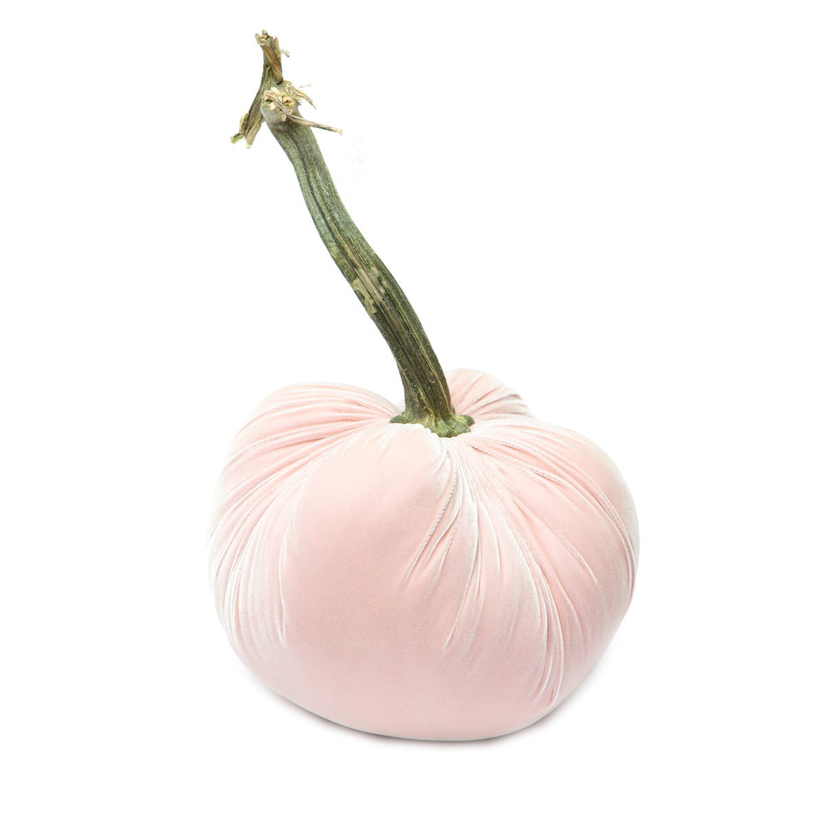 Blush Silk Velvet Pumpkin